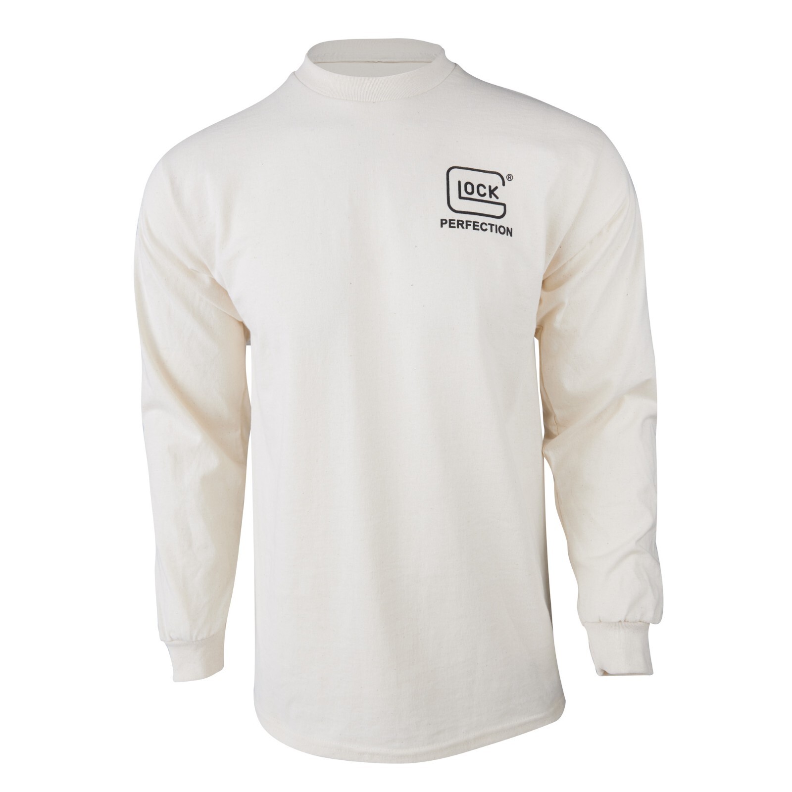 GLOCK Born In Austria Pre-Shrunk Cotton Long Sleeve- Tan gallery
