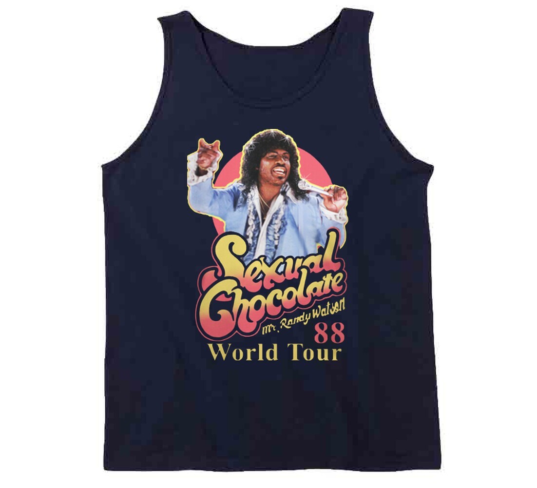 Sexual Chocolate 88' World Tour Randy Watson Eddie Murphy Movie T Shirt gallery