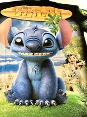 Lilo and stitch AOP Disney character Brand New LARGE Double Sided Modern Boot