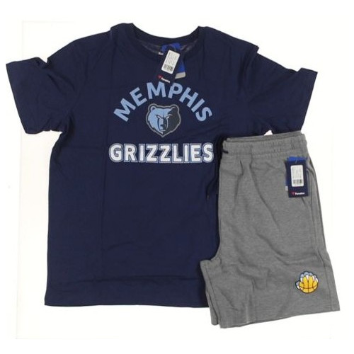 Memphis Grizzlies Fb Humble Tee/Short Combo Pack Mens Navy XL