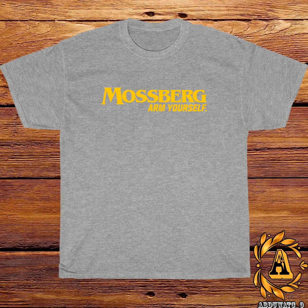 New Mossberg Arm Yourself Logo Black/Sport Grey/White/Navy/Red T-Shirt S-5XL gallery