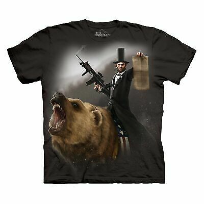 The Mountain Tie Dye T-Shirt Lincoln The Emancipator President gallery