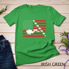 Scuba Diving – USA Flag Underwater Ocean Scuba Diver T-Shirt Unisex T-shirt