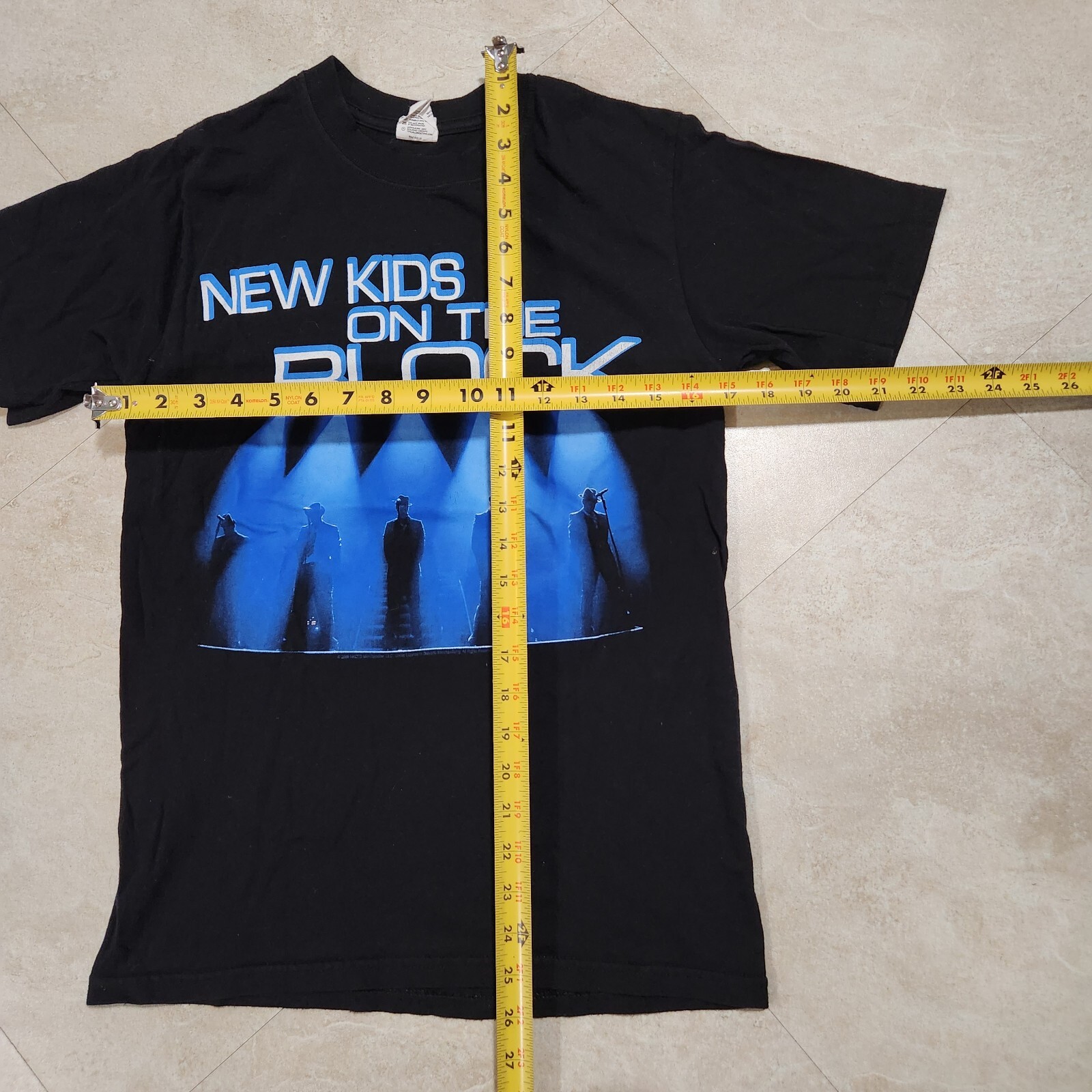 VTG Y2K 2000s New Kids On The Block NKOTB US Tour 2009 S Small Band Tee T Shirt gallery