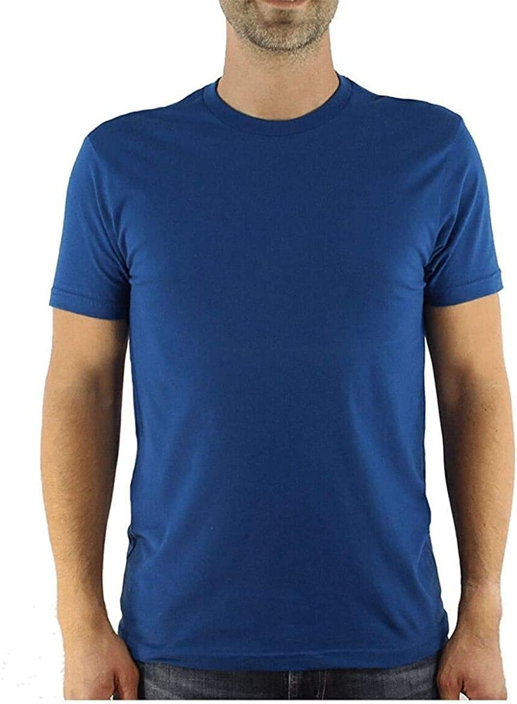 SOCKS’NBULK 12 Pack Bulk Mens Cotton Crew Neck Short Sleeve T-Shirts Mix Colors