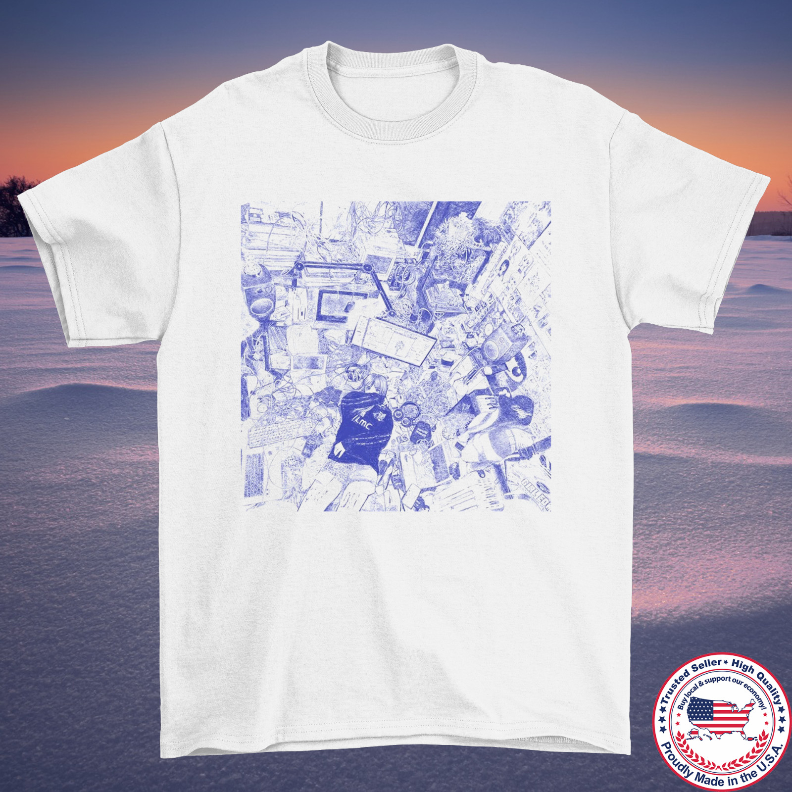 Ninajirachi I Love My Computer T Shirt Full Size S-5XL