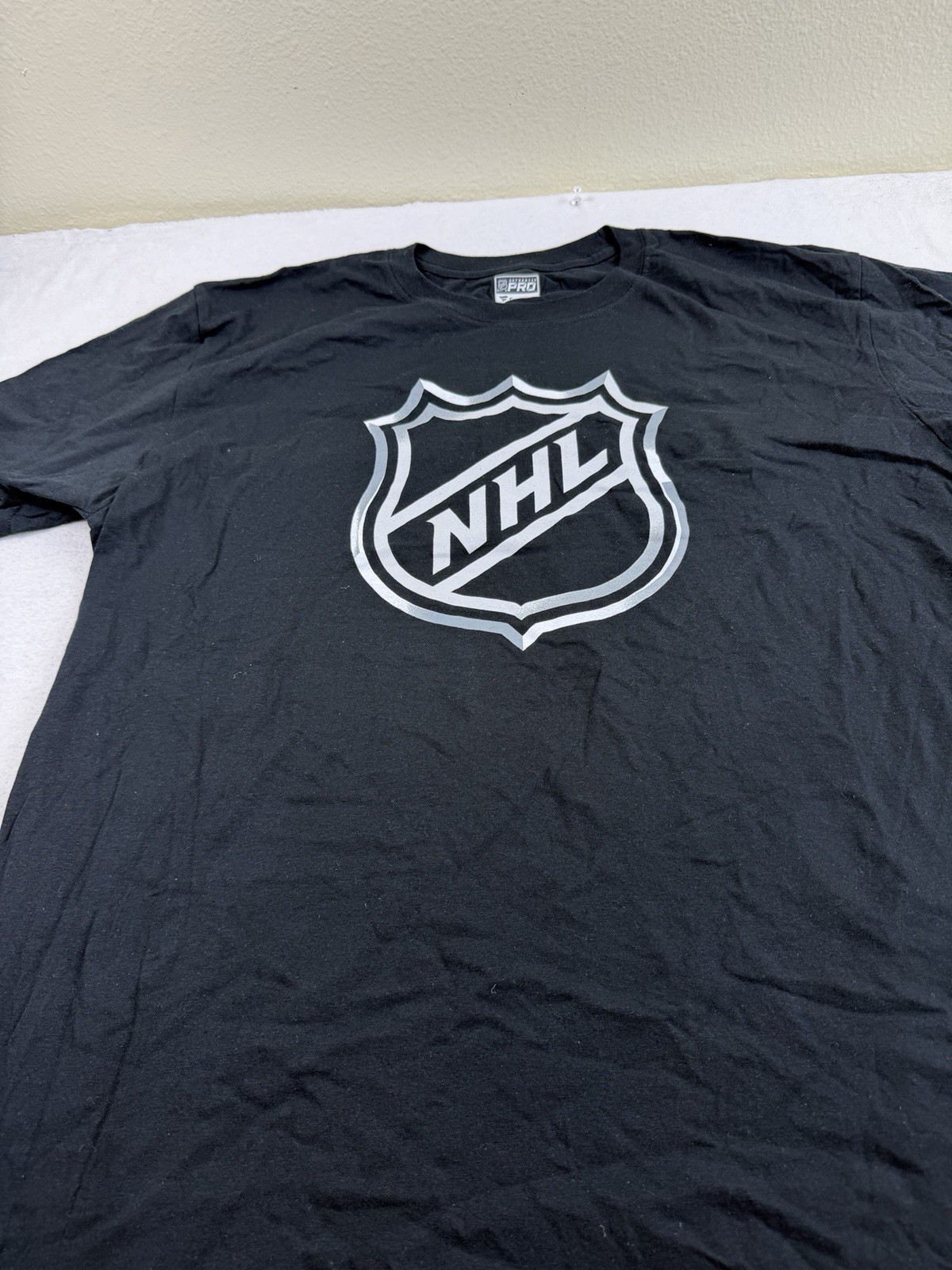 New Fanatics Authentic Pro NHL Logo Black Sz XL Mens Shirt Brand New gallery
