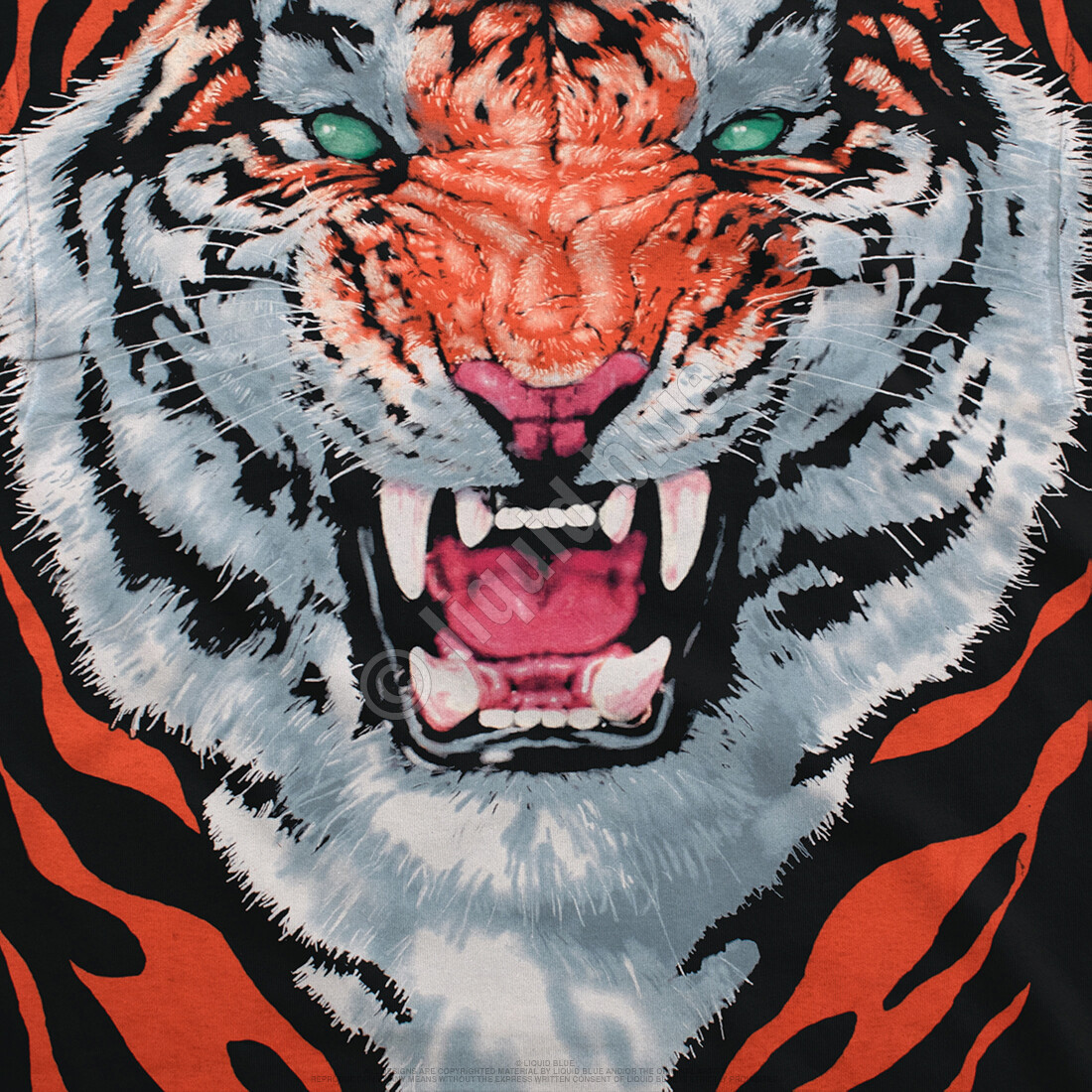 TIGER-All Over Big Print-EXOTIC WILDLIFE-2 SDD T-SHIRT S-M-L-XL-XXL Jungle gallery