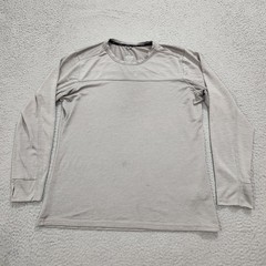 Kuhl Shirt Mens Medium Gray Engineered Crew Breathable Lightweight Hike *Read*
