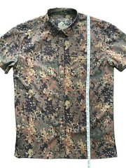 Warrior Warriorco Flecktarn Modern German Camo Tactical Button Up Shirt Medium M