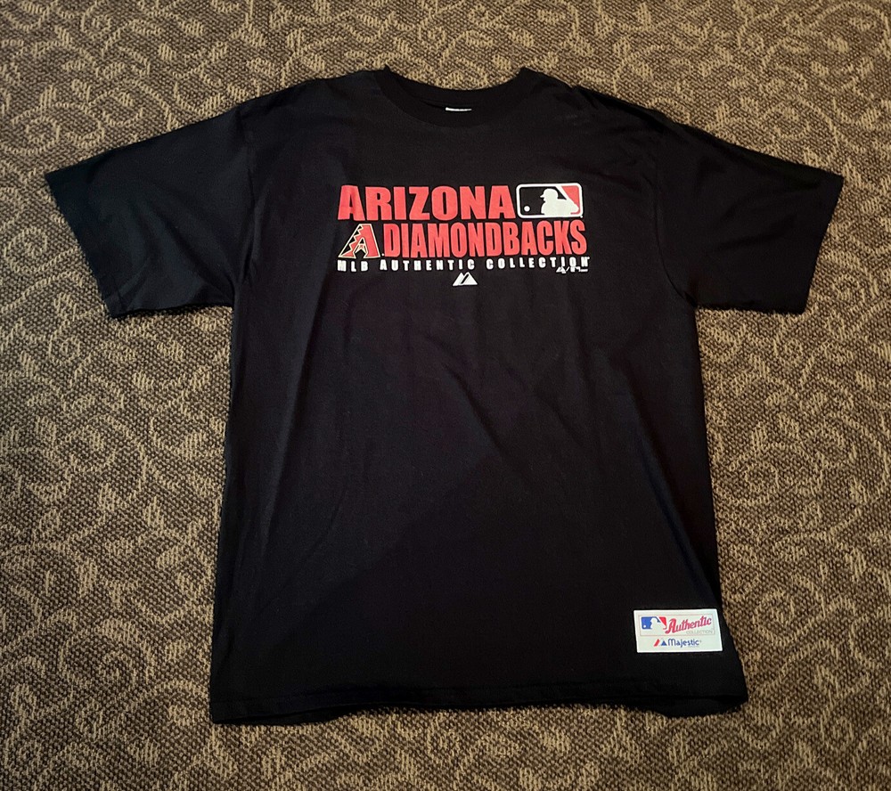 Men’s Arizona Diamondbacks World Series Champions T-Shirt NEW WITHOUT TAGS L🔥