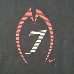 VTG Nike Michael Vick 7 Logo Silver Tag T-Shirt Sz XL See Pics Rare