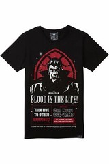 Killstar Dial Vamp Vampire Blood Gothic Monsters Punk Horror T Shirt KSRA002314