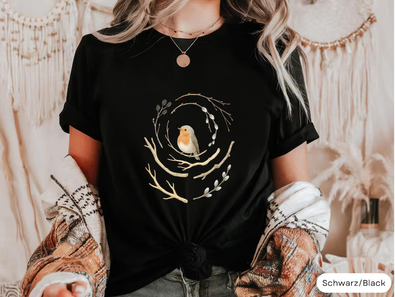 Bird Nature Bird Lover Wildlife Animal Outdoors Feather Watcher Comfort Tee gallery