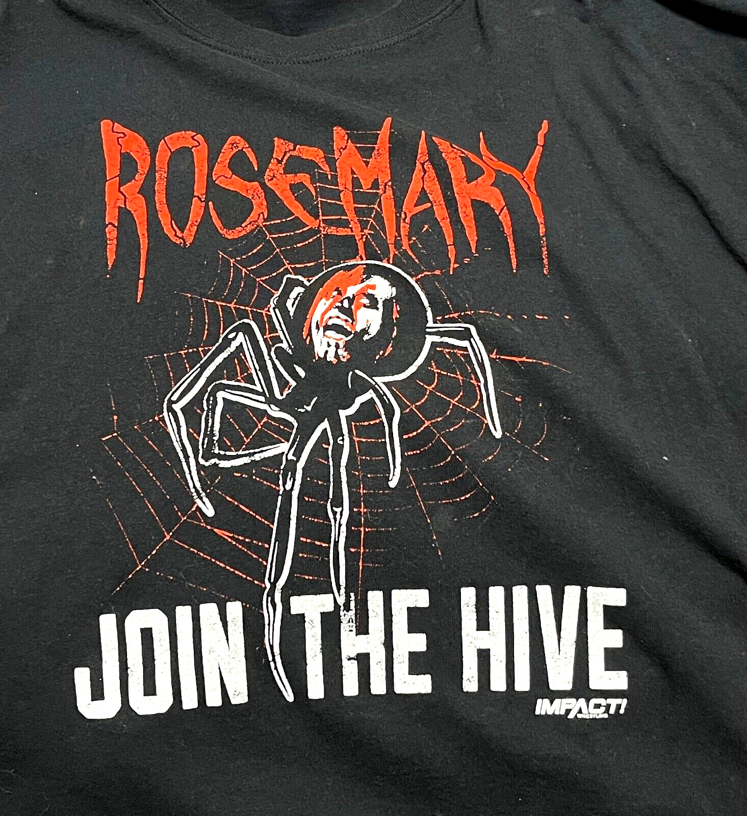 ROSEMARY "Spider" Join The Hive Impact Men Black Short Sleeve T-Shirt 3XL Gildan gallery