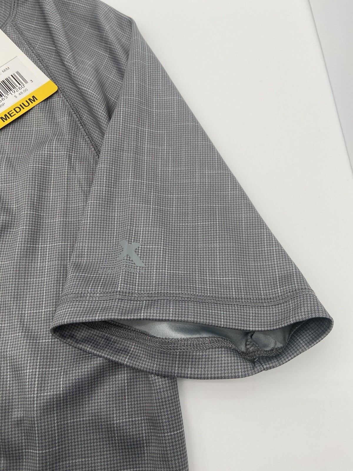 ZeroXposur Dry Fit Men’s T-Shirt Gray Medium Stretch UPF 50+ Active gallery