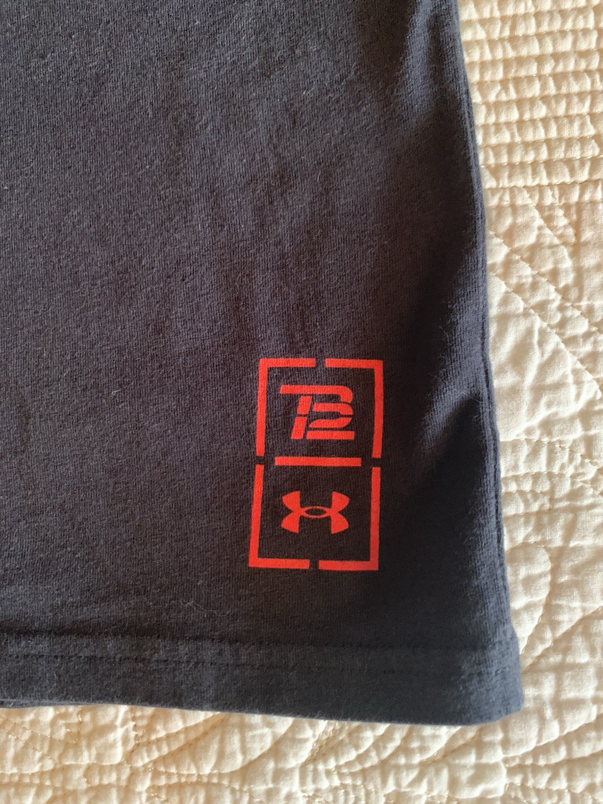 Rare limited-edition Tom Brady "43=7" Under Armour collaboration T-shirt gallery