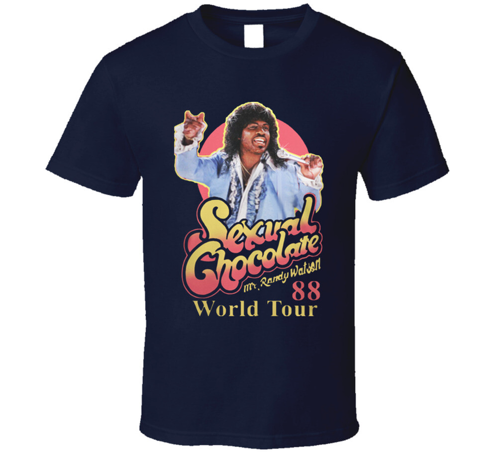 Sexual Chocolate 88′ World Tour Randy Watson Eddie Murphy Movie T Shirt