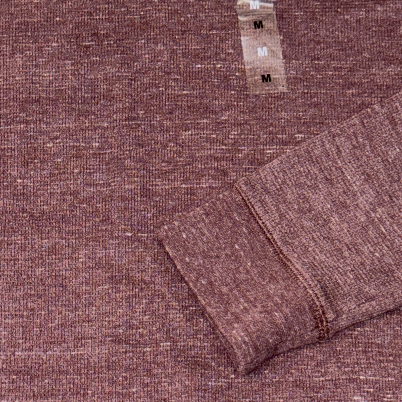 Sonoma Thermal Henley Shirt Men M Maroon Extra Soft Cotton Stretch Warm Gift NWT gallery