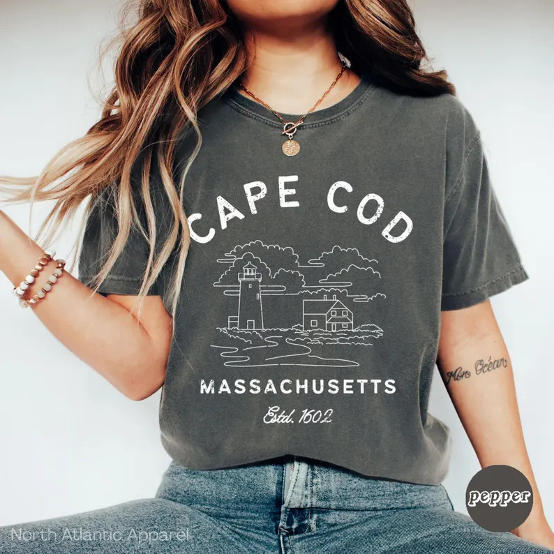 Coastal Trendy Beach Ocean Summer Vacation Gift Comfort Tee gallery