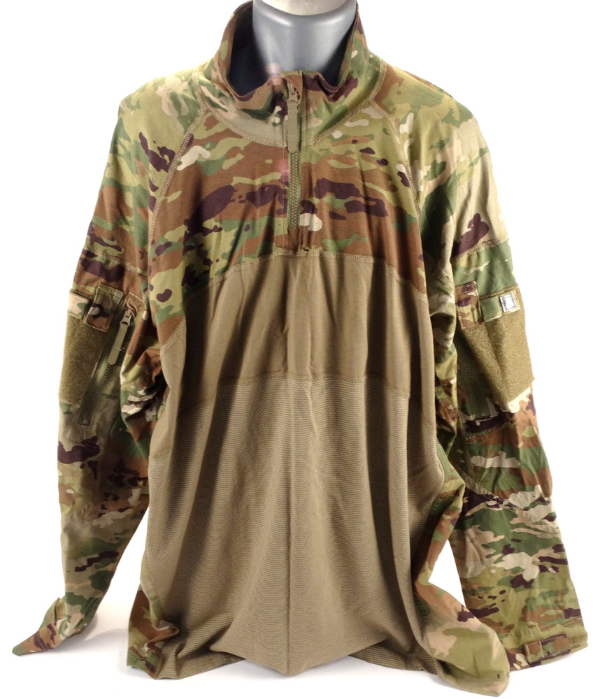 MASSIF Advanced 1/4 Zip Multi/OCP Combat Shirt (sz 3X)