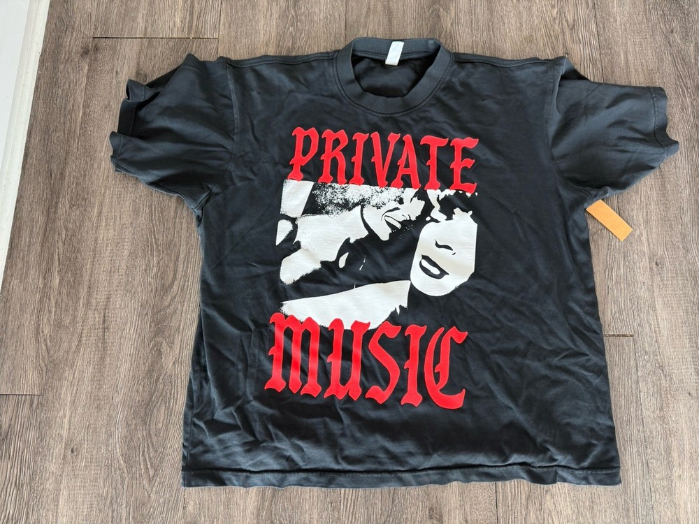 Deftones Private Music Official License Extra Large 2025 Tour Shirt Tee RARE NEW