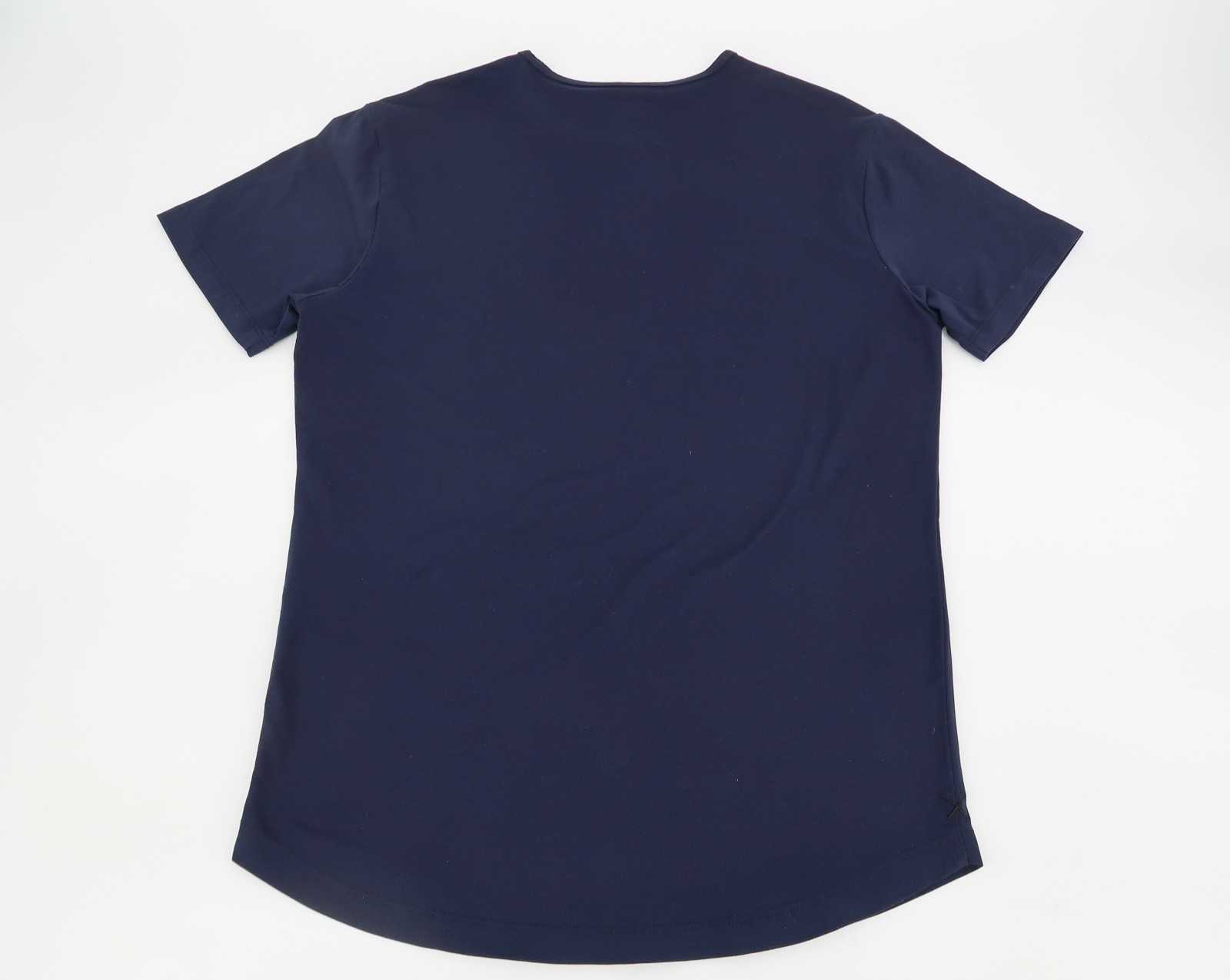 Cuts Clothing AO Curve Hem Mens Small Navy Tee Short Sleeve T-Shirt Pyca Pro gallery