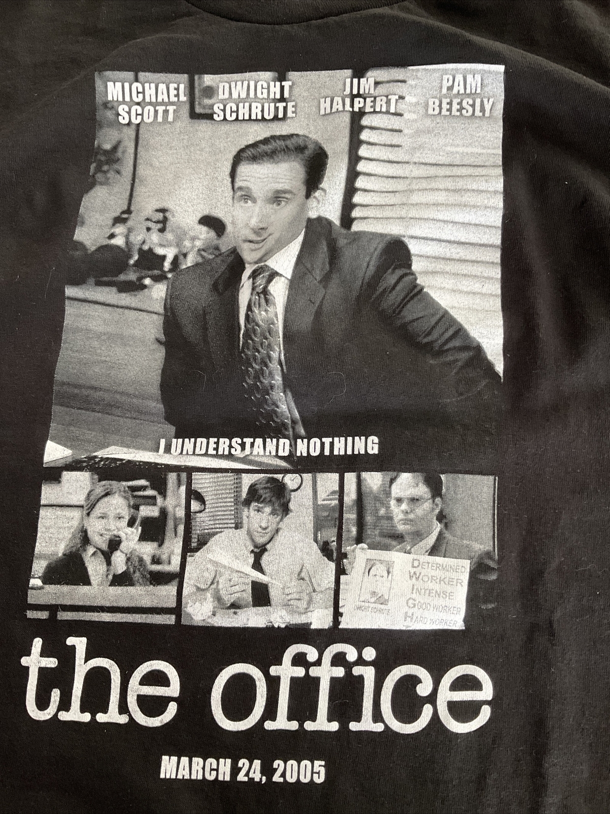 The Office T-Shirt 3XL Premier Day 2005 Tee Michael Scott I Understand Nothing gallery
