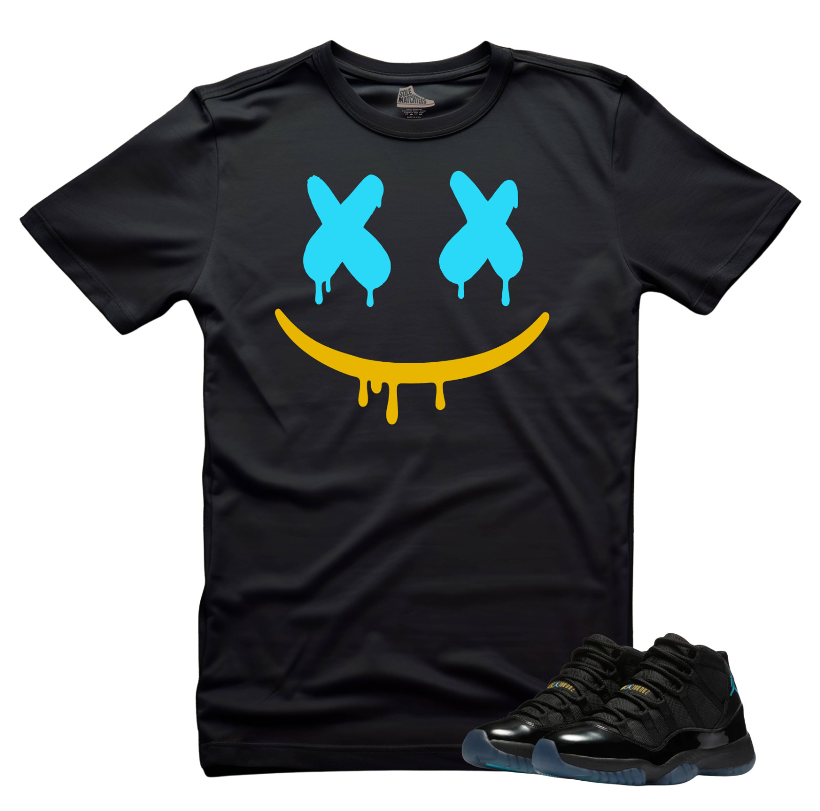 Shirt To Match Jordan 11 Gamma Blue 2025 Sneaker Matching Tee-Dripping T-Shirt