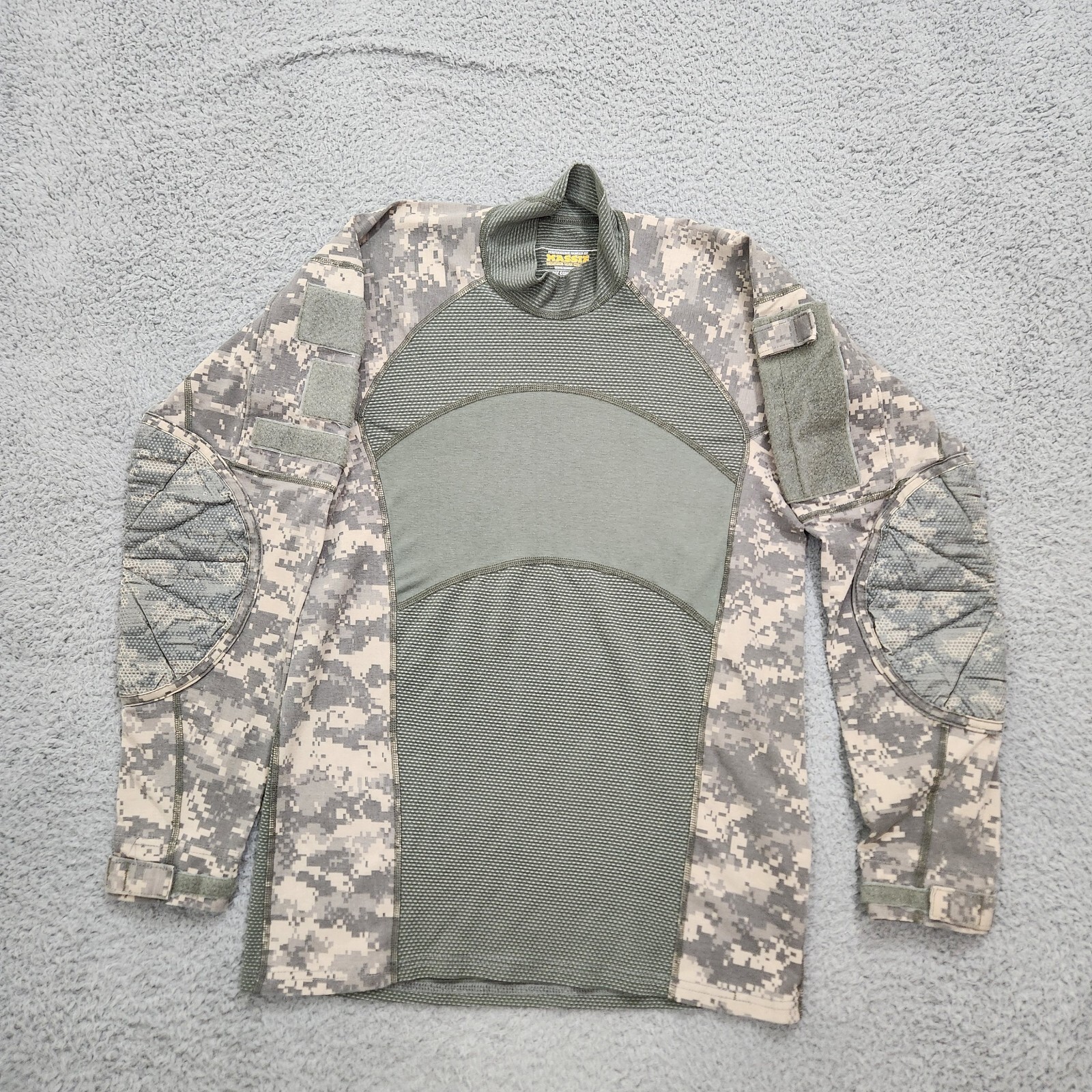 Massif Shirt Mens XS Performance Team Soldier Tactical Camo Gear Army Combat