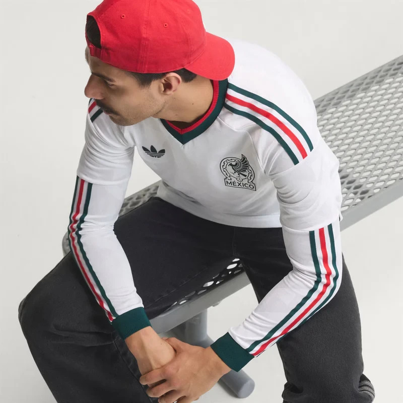 Adidas Mexico 2026 Match Away Men's Soccer Authentic Long-Sleeve Jersey JZ2769 gallery