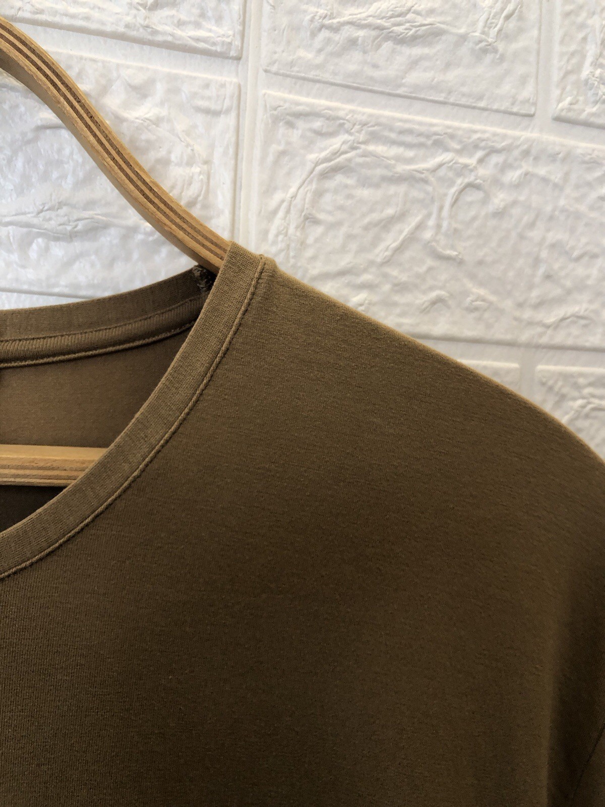 GUCCI Men's Luxury T-Shirt Brown Cotton Stretch Made in Italy Size XXL gallery
