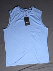 Ficerd Blue Muscle Shirt Men’s Size Large