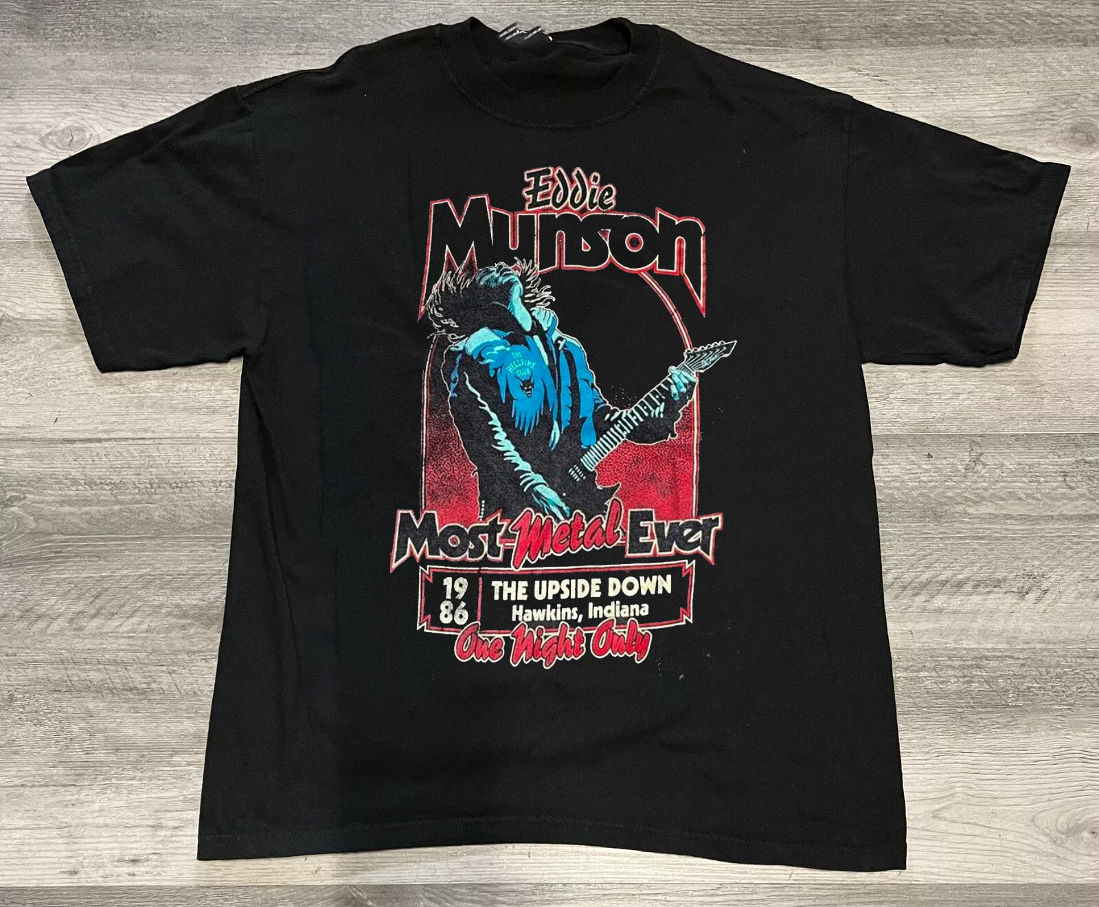 Eddie Munson Most Metal Ever Cotton Shirt Unisex Concert S to 5XL AR130 gallery