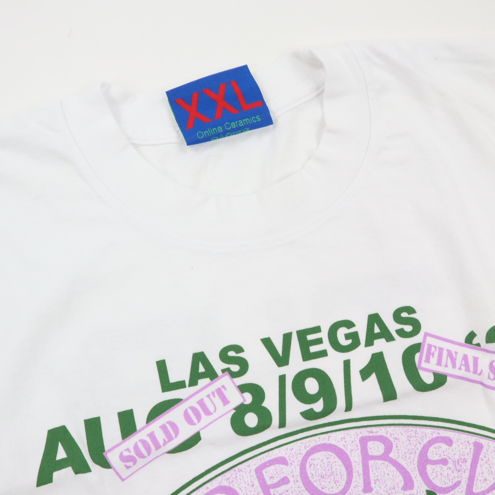 Online Ceramics Las Vegas Dead Forever Final Shows Thank You Tee T-Shirt 2XL NEW gallery