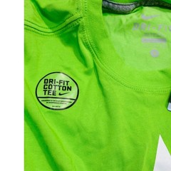 Nike Field General Quarterback Tee Mens Small NWT Lime Green 5 Stars 623426-313