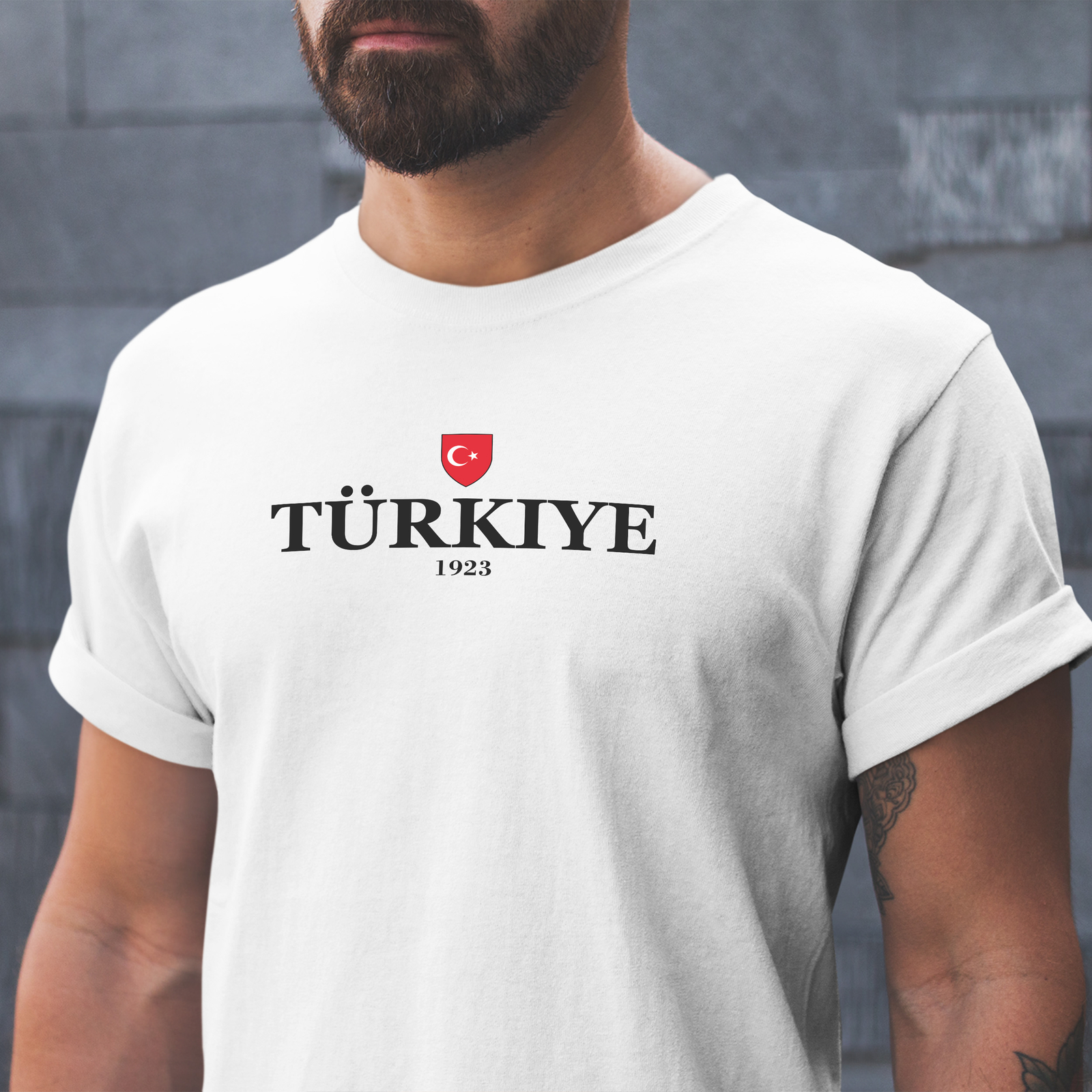 Turkiye 1923 T Shirt For Men shirt Football Sports Event Him European Vintage... gallery