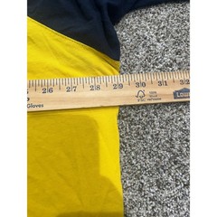 Colosseum Michigan Wolverines Go Blue Raglan Long Sleeve Shirt Mens 3X