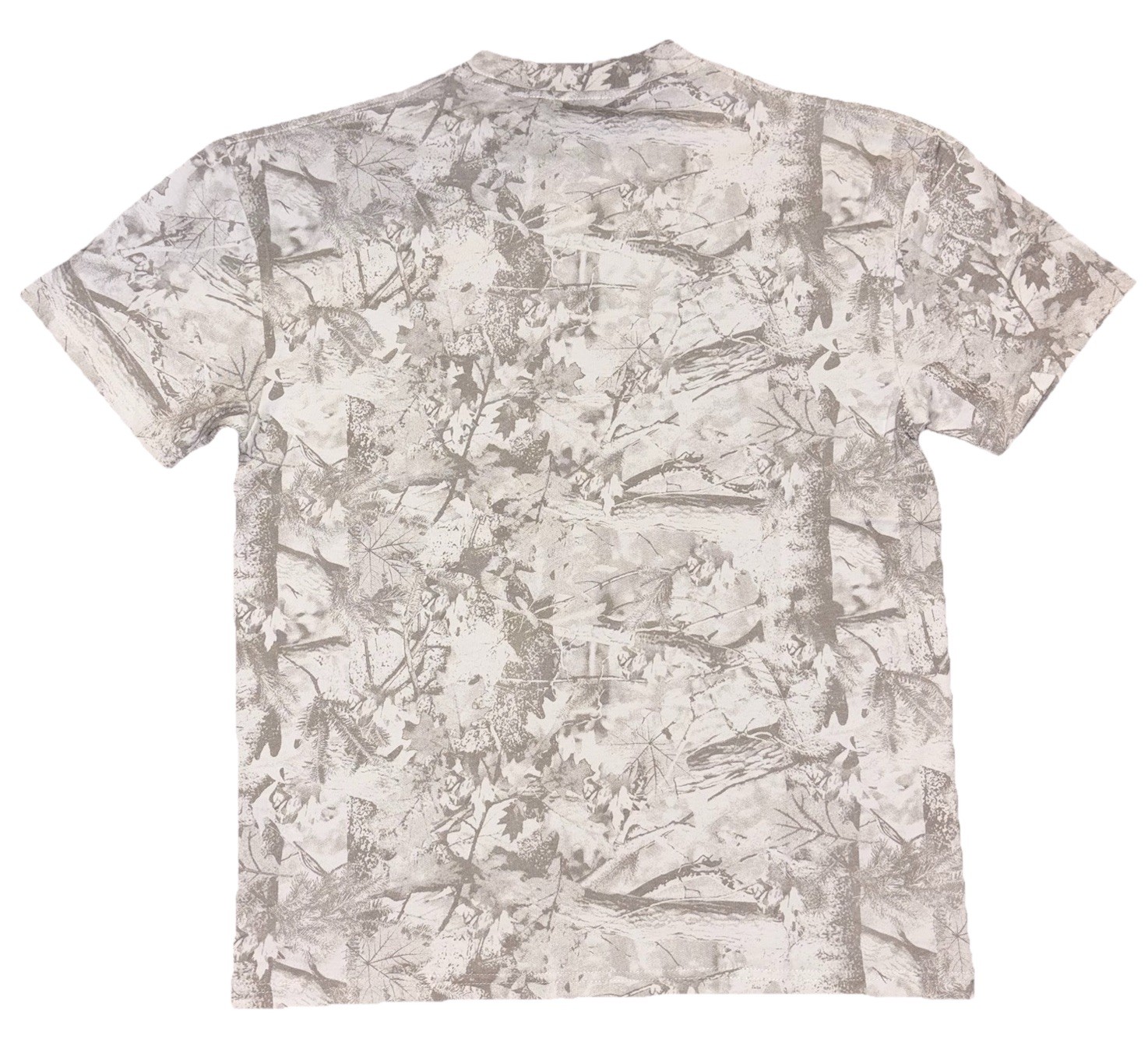 JaqWin Heavyweight Drop Shoulder White & Grey Camo T-Shirt Men’s Size Large gallery