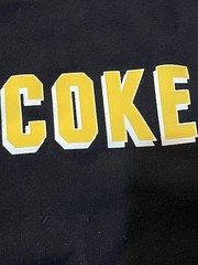 ANTA x Coca-Cola Multi Patch Black T-Shirt L