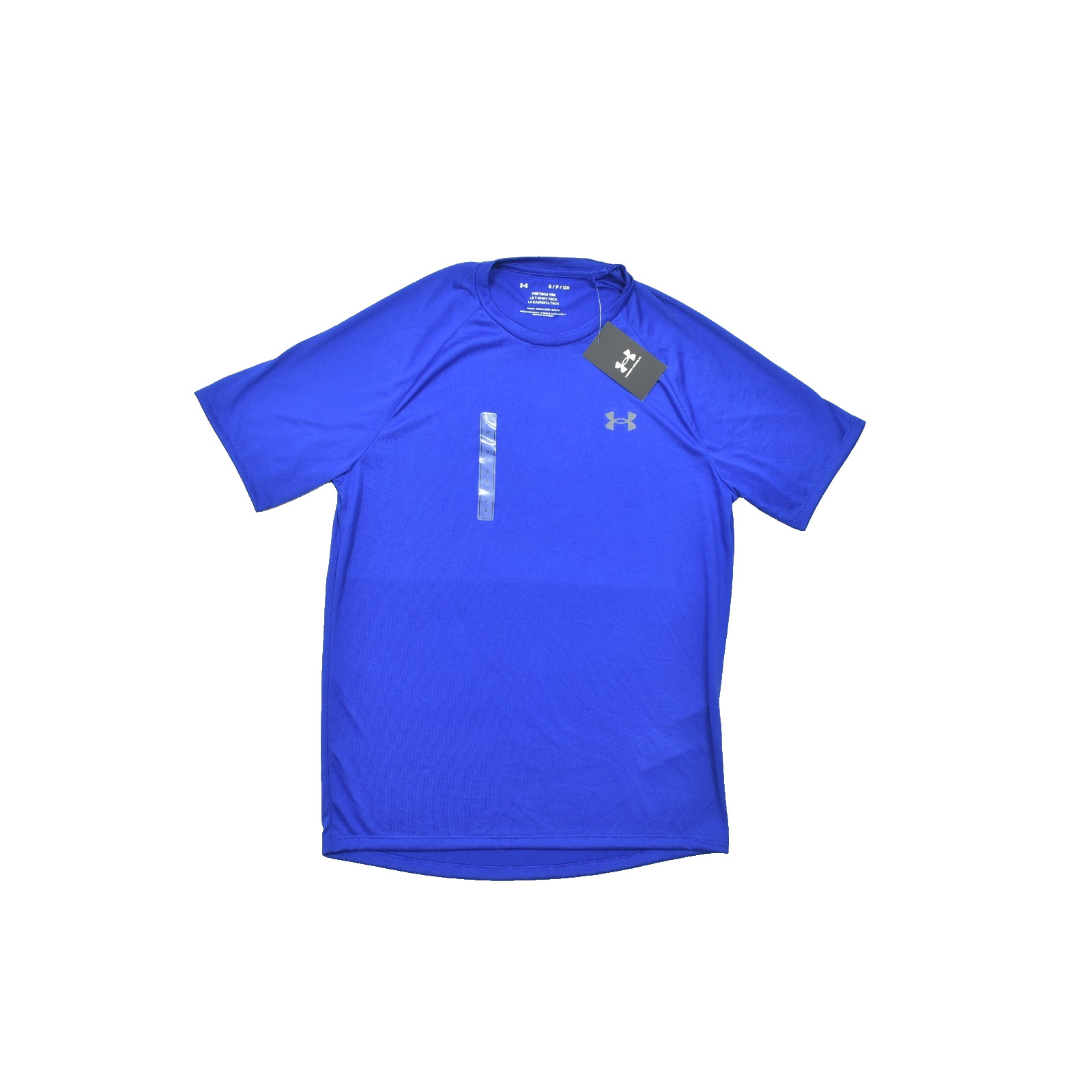 NEW Under Armour UA Tech 2.0 Short Sleeve T-Shirt Loose Fit Blue Size Small gallery