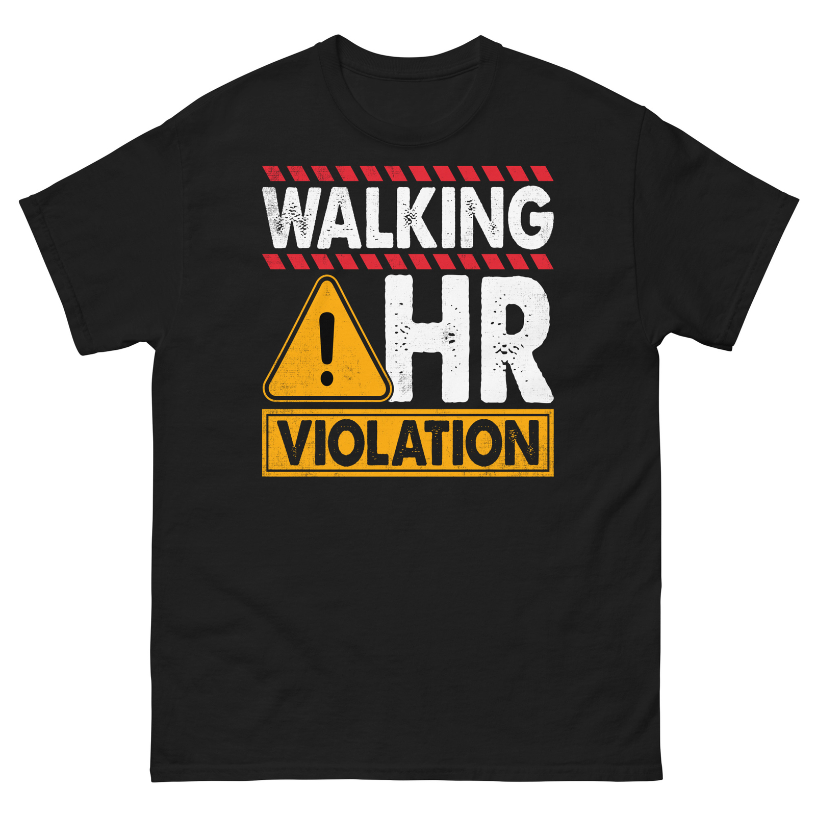 Walking HR Violation Human Resource Coworker Employee Unisex Classic Tee