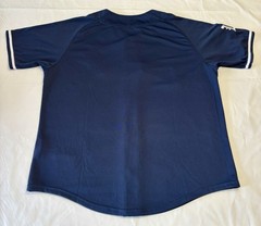 Banda MS Edicion Limitada XL Baseball Jersey Navy Blue Official Tour Merch Casac