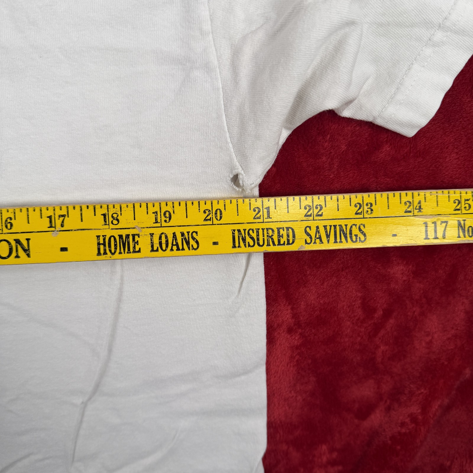 Old Guys Rule Size Matters Marlin Fishing T-Shirt Men's White Pocket Tee XL gallery