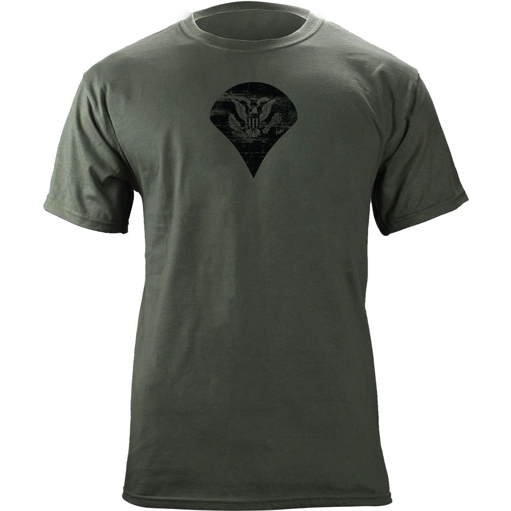 Vintage Army Rank E-4 Specialist Subdued T-Shirt
