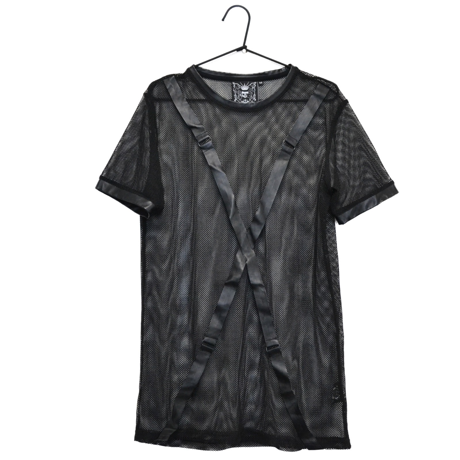 Killstar Men’s Mesh Black T-Shirt Tee Size M gallery
