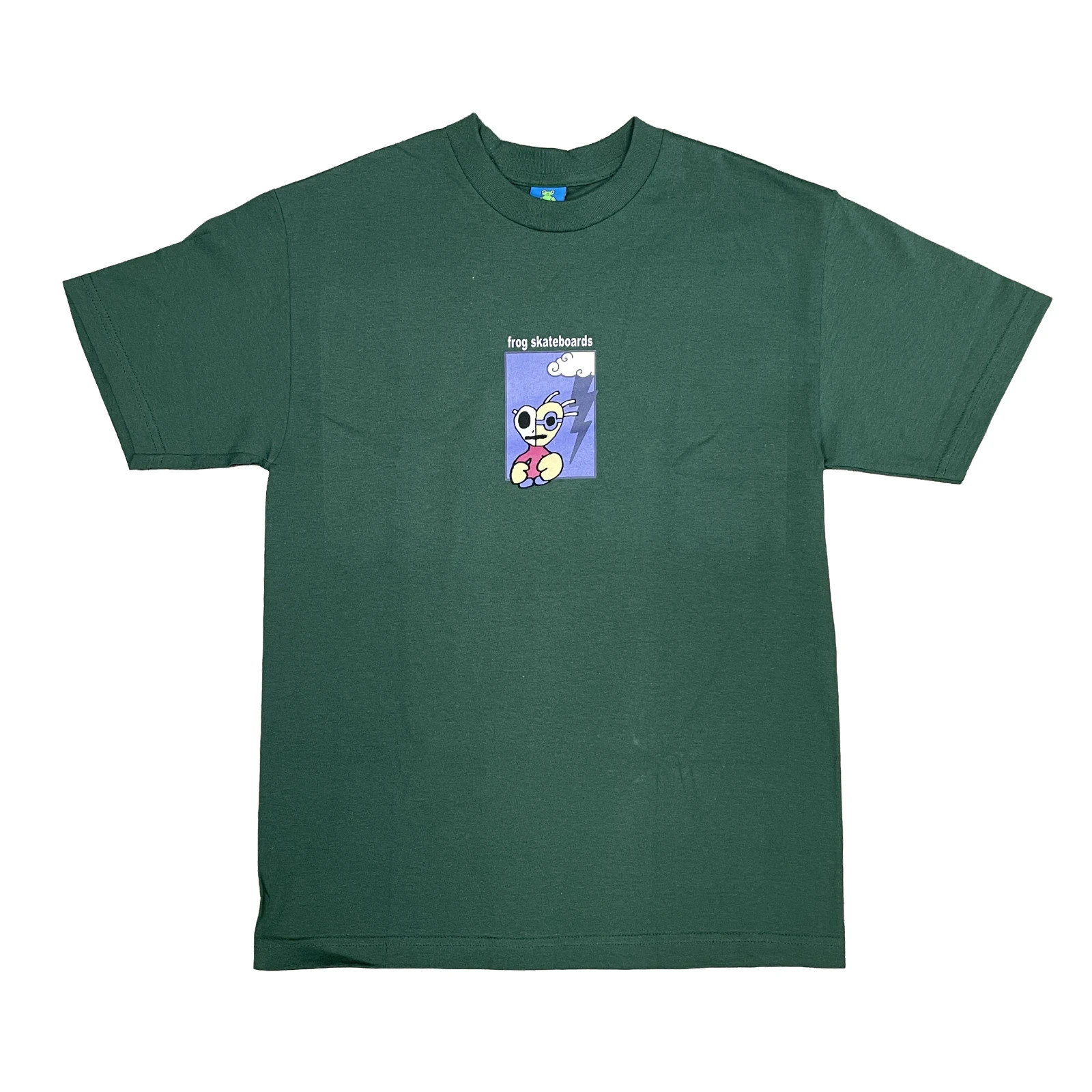 Brand New Mens Frog Tough Guy T-shirt Forest Green gallery