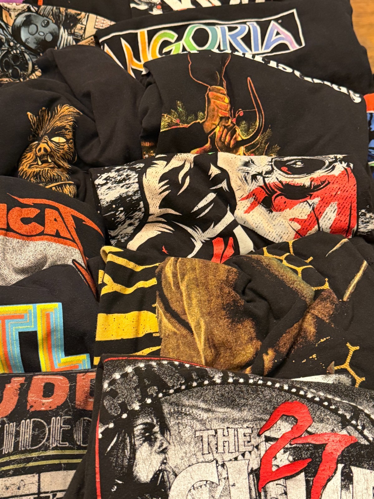 HUGE Horror T Shirt / Hoodie & More Lot Fright Rags Cavity Colors Terror Threads gallery