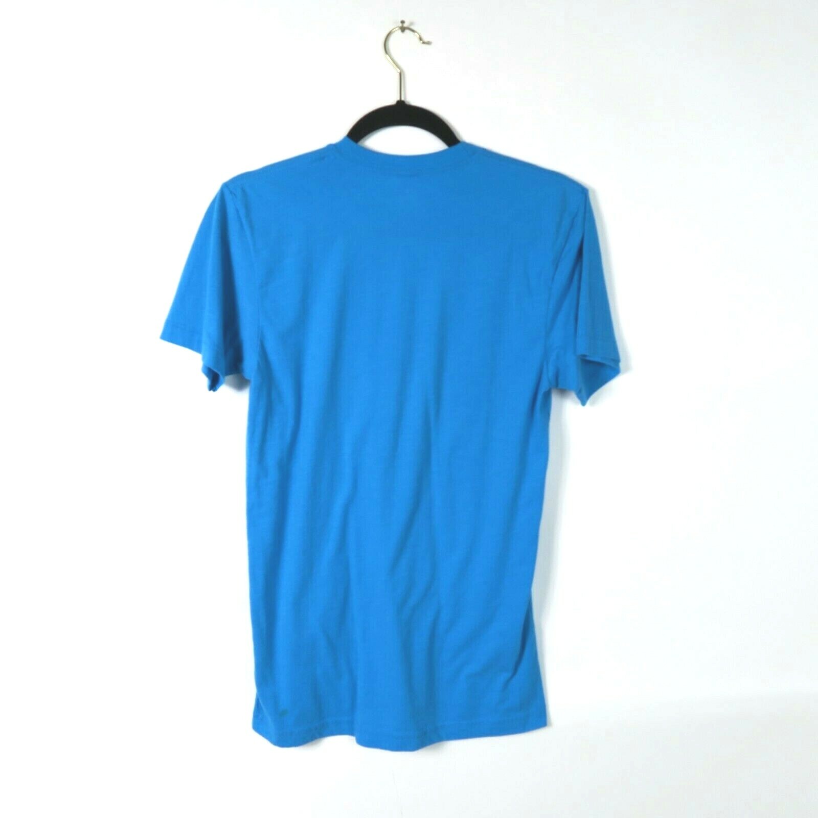 GOOGLE American Apparel Small Short Sleeve T Shirt Sky Blue gallery