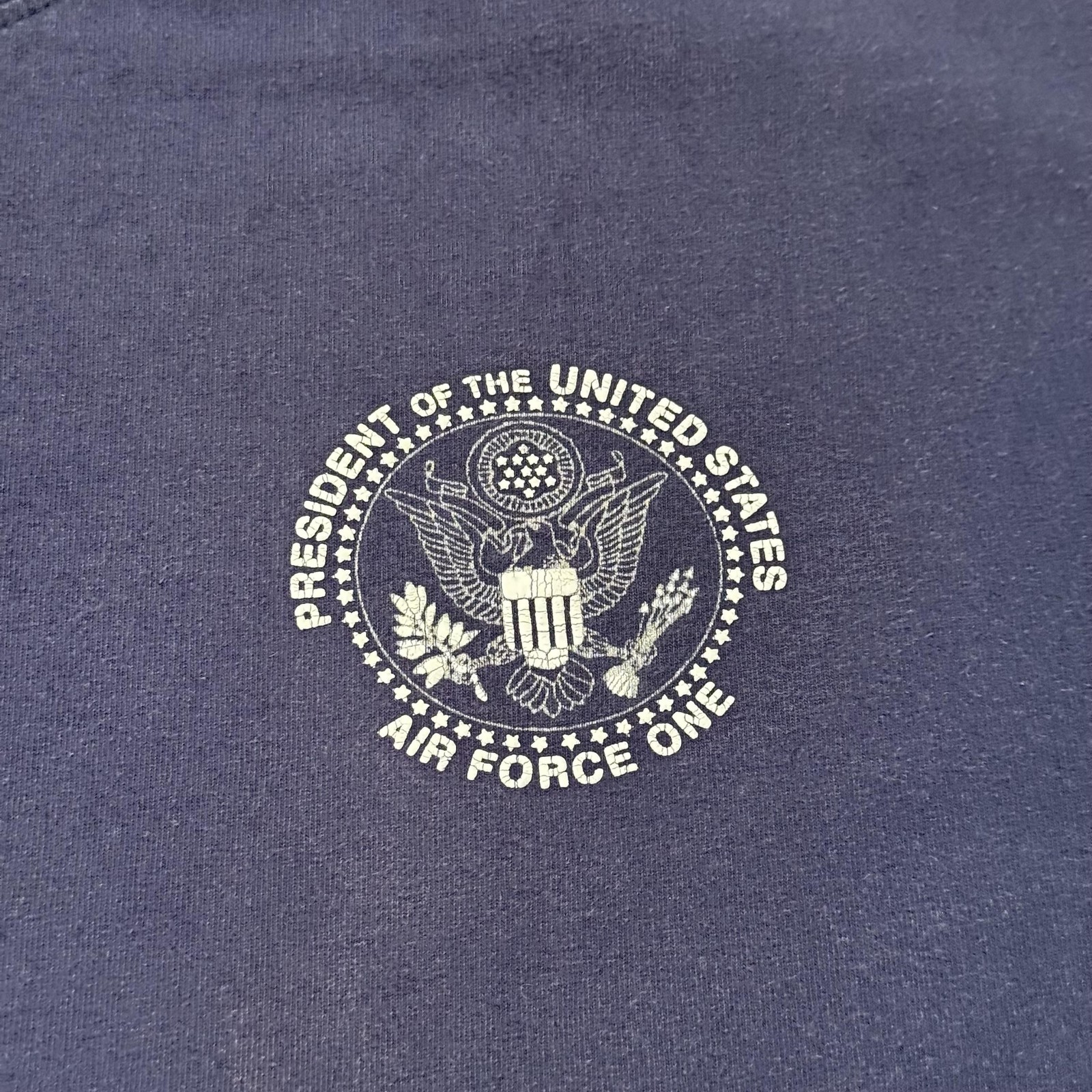 Vintage Air Force One Shirt Mens XL USA Long Sleeve Military gallery